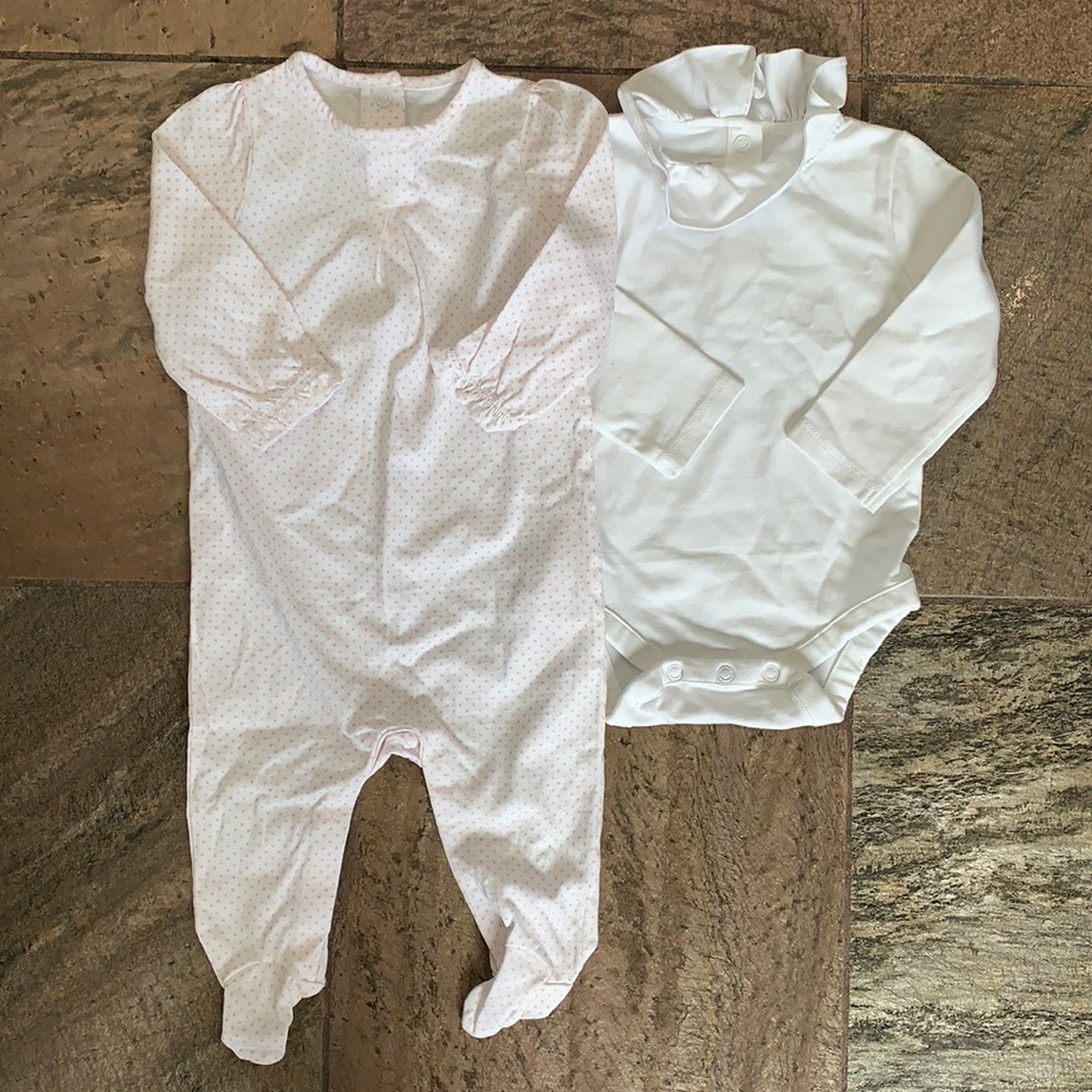 WORN ONCE the Little White Company set size 3-6 months